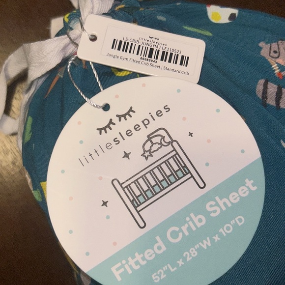 Little Sleepies Other Little Sleepies Jungle Standard Crib Sheet